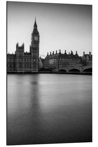 Aluminium print London Big Ben