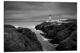 Tableau en aluminium Phare dans la tempête