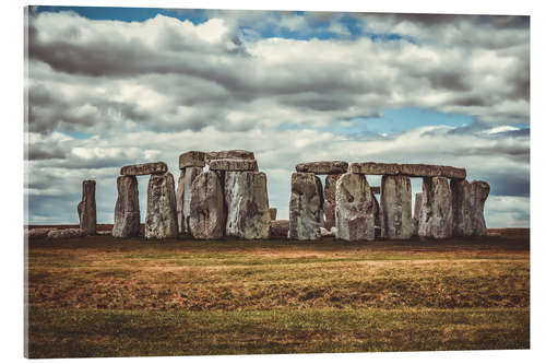 Acrylglas print Stonehenge, southern England