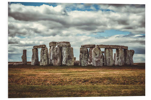 Foam board print Stonehenge, southern England