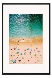 Gerahmter Kunstdruck Sommerferien in Portugal