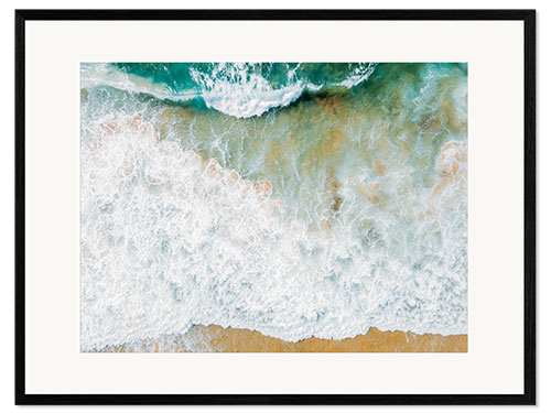 Framed art print Ocean waves