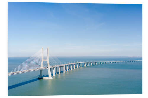 PVC-taulu Vasco da Gama bridge to Lisbon