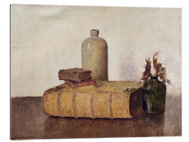 Galleritryk still life with three books