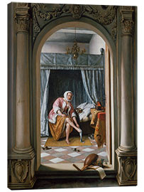 Canvas print Woman at her Toilet 