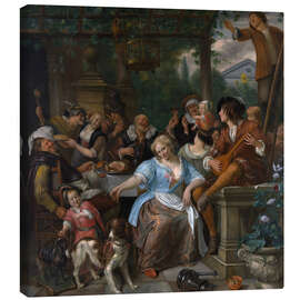 Canvas print Merry Company on a Terrace