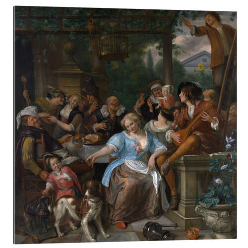 Gallery print Merry Company on a Terrace