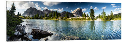 Gallery print Dolomites - Limides lake