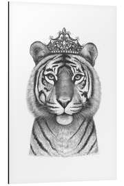 Magnettafel Tiger Queen