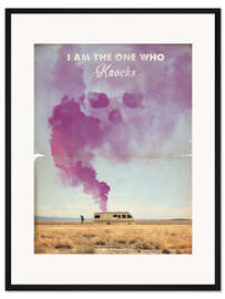 Gerahmter Kunstdruck The One Who Knocks, Breaking Bad - 2ToastDesign