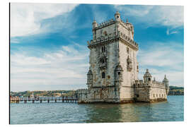 Magnettafel Belem-Turm von St. Vincent (Torre de Belem) in Lissabon