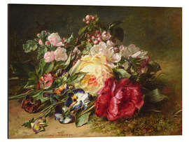 Magnettafel Blumenstillleben