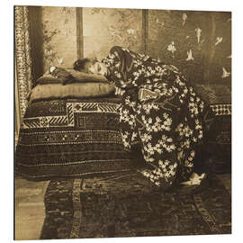 Magnettafel Mädchen in einem Kimono