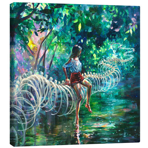 Canvas print Dopamine Jungle