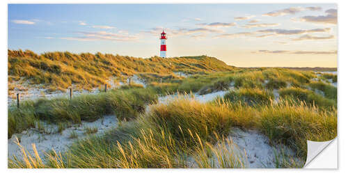 Naklejka na ścianę Lighthouse in Sylt