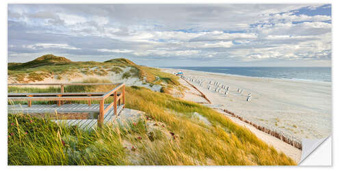 Naklejka na ścianę North Sea Coast