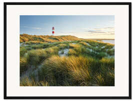 Gerahmter Kunstdruck List Ost