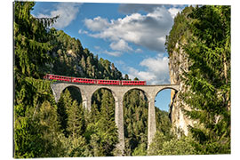 Gallery print Landwasser Viaduct Glacier Express