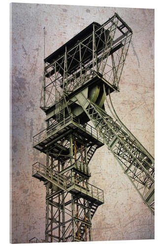 Acrylic print winding tower