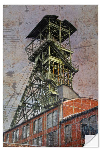 Autocolante decorativo winding tower