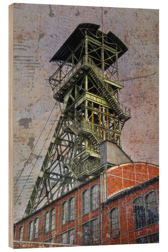 Cuadro de madera winding tower