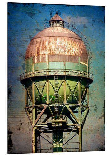 Quadro em plexi-alumínio water tower