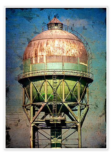 Poster water tower