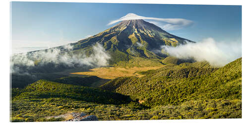 Tableau en verre acrylique Taranaki III