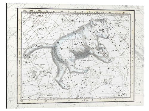 Aluminium print Ursa Major Platte 6