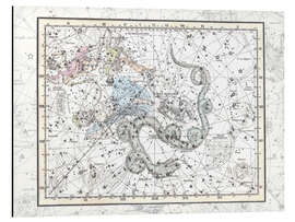 Cuadro de aluminio Constelaciones de Ursa Minor y Cassiopeia, plato 2