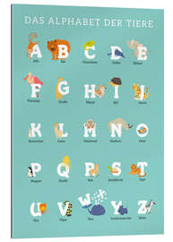 Gallery print Animal Alphabet (german)