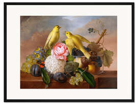 Gerahmter Kunstdruck Stillleben