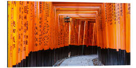 Alubild Torii-Tore an Fushimi Inari-Schrein, Kyoto