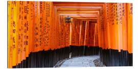 Gallery print Torii gates at Fushimi Inari Shrine, Kyoto