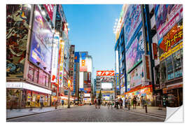 Selvklebende plakat Akihabara electric town, Tokyo, Japan