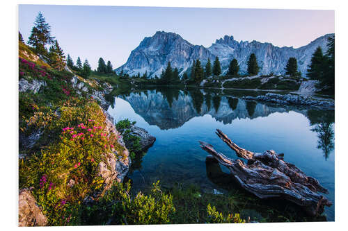 Tableau en PVC Lago Limides, Dolomites