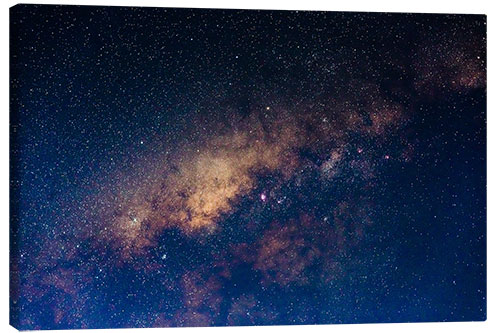 Canvas print The core of the Milky Way