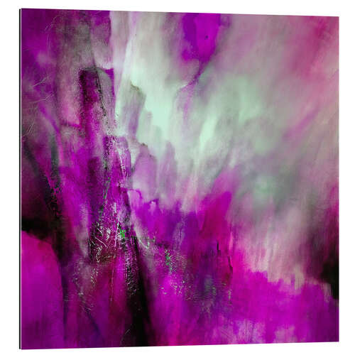 Gallery print pink light