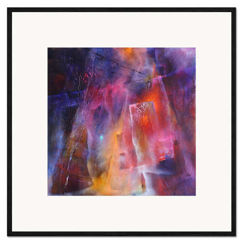 Framed art print lava