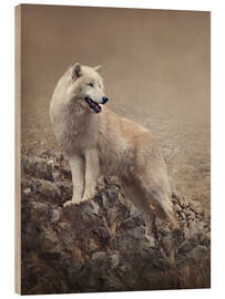 Puutaulu White wolf