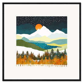 Framed art print Winters Night