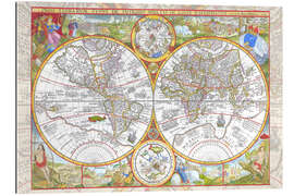 Gallery print Orbis Terrarum type, 1644