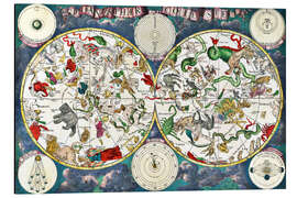 Magnettafel Himmlische Karte