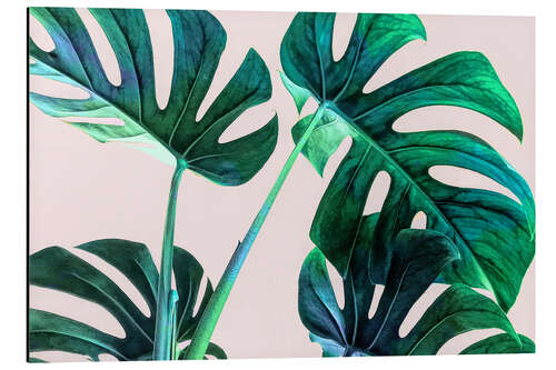 Aluminium print Wild Leaves