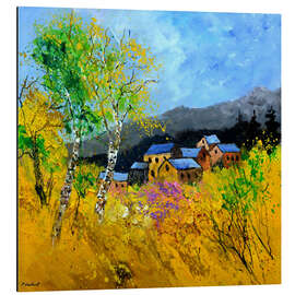 Magnettafel Gelbe Landschaft