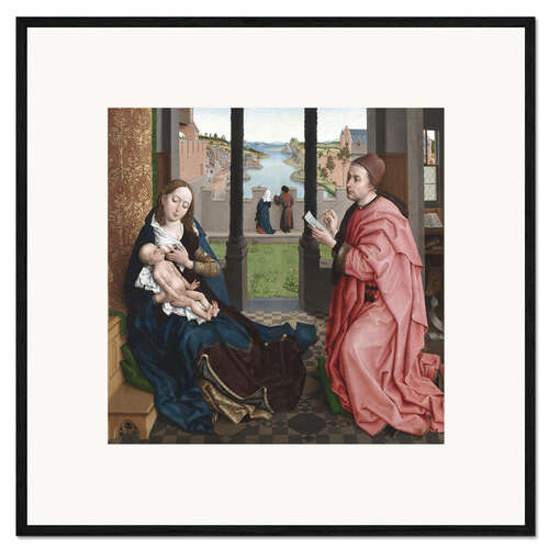 Framed art print Luke Madonna