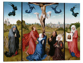 Magnettafel Triptychon, Die Kreuzigung