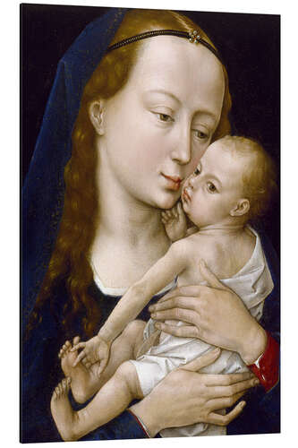 Aluminiumsbilde virgin and child