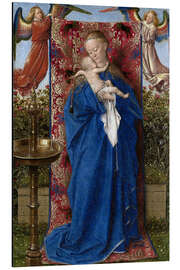 Magnettafel Madonna am Springbrunnen