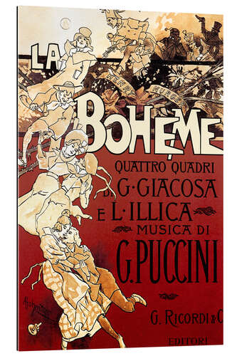 Gallery print La Boheme of Puccini